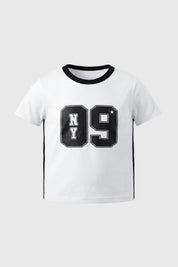 Polera Regular Niña Blanco