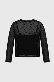 Polera Niña Slim Negro