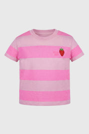 Polera Niña Loose Rosado