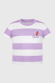 Polera Niña Loose Lila