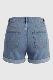 Short Casual Niña Azul