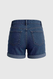 Short Casual Niña Azul Oscuro