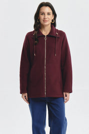 Polar Mujer Básico Rojo