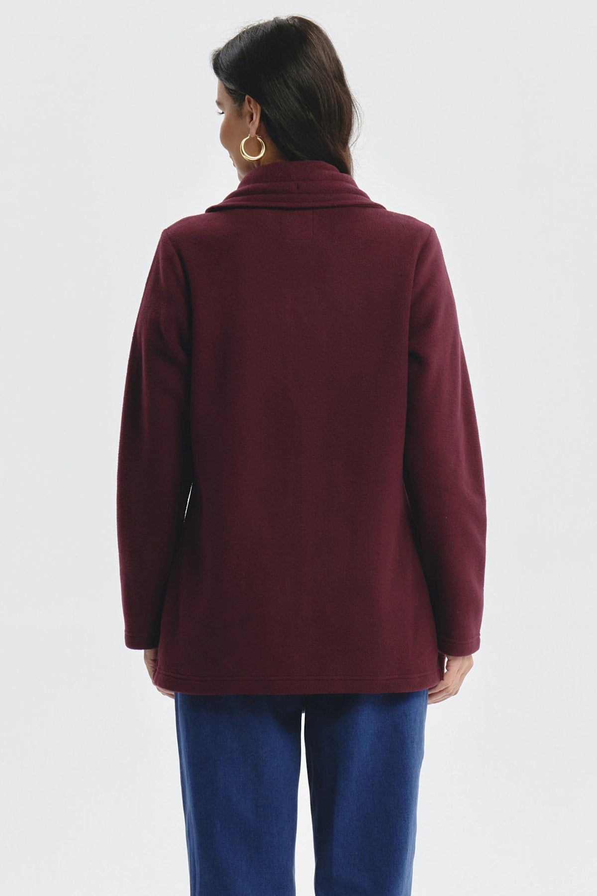 Polar Mujer Básico Rojo