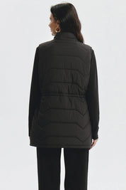 Parka Mujer Lisa Negro
