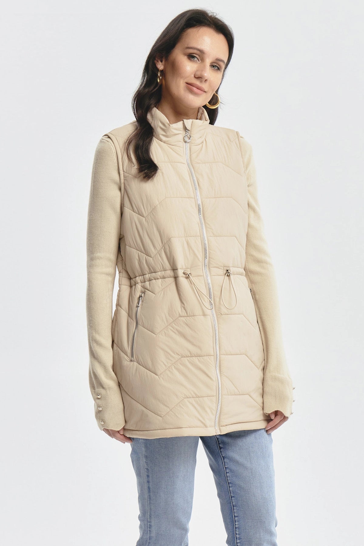 Parka Mujer Lisa Beige