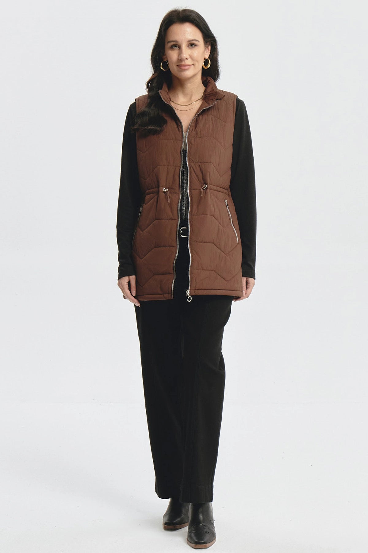 Parka Mujer Lisa Café