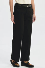 Jeans Mujer Calce Recto Negro