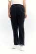 Pantalón Buzo Mujer Calce Recto Micropolar Negro