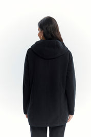 Polar Mujer Largo Detalle Strass Negro