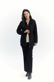 Polar Mujer Largo Detalle Strass Negro