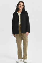 Polar Mujer Aplicación Taslan Negro