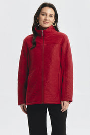 Polar Mujer Aplicación Taslan Rojo