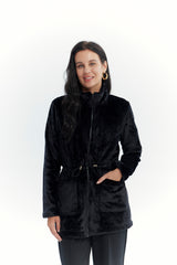 Polar Mujer Cintura Ajustable Negro
