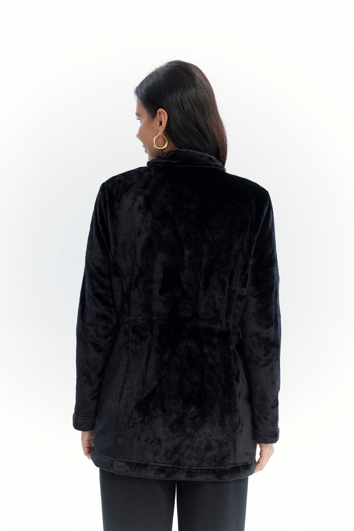 Polar Mujer Cintura Ajustable Negro