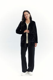 Polar Mujer Cintura Ajustable Negro