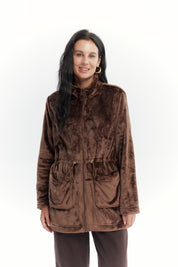 Polar Mujer Cintura Ajustable Café Oscuro