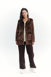 Polar Mujer Cintura Ajustable Café Oscuro