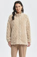 Polar Mujer Textura Beige