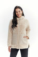 Polar Mujer Corderito Beige
