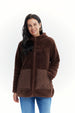 Polar Mujer Corderito Café