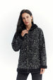 Polar Mujer Full Print Negro