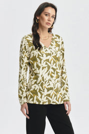 Polera Mujer Slim Verde Olivo