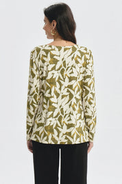 Polera Mujer Slim Verde Olivo