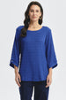 Polera Mujer Slim Azul