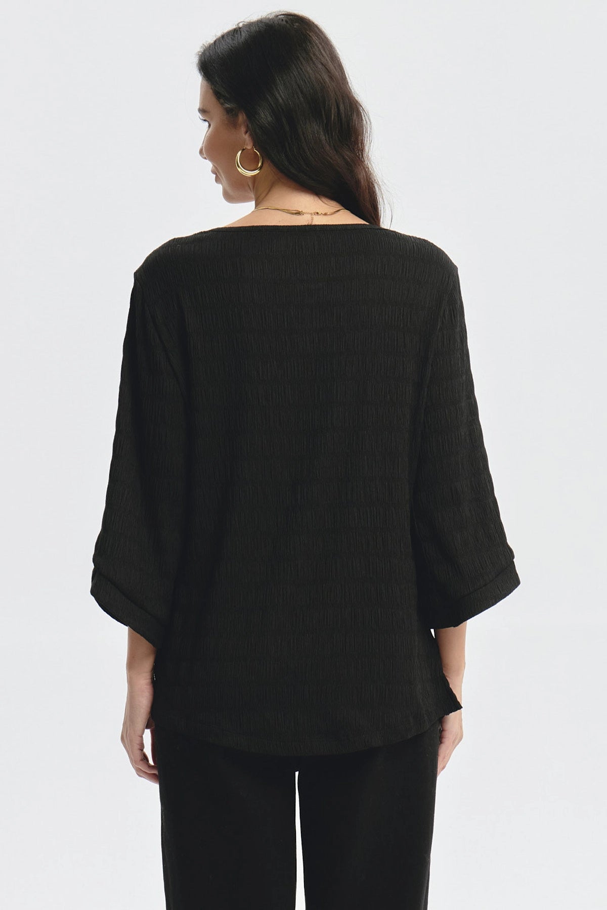 Polera Mujer Slim Negro