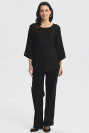 Polera Mujer Slim Negro