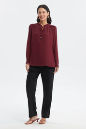 Blusa Mujer Slim Rojo