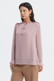 Blusa Mujer Slim Malva