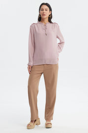 Blusa Mujer Slim Malva