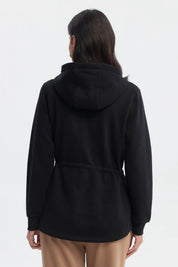 Polerón Mujer Slim Negro