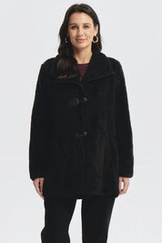 Polar Mujer Full Zipper Negro