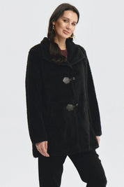 Polar Mujer Full Zipper Negro