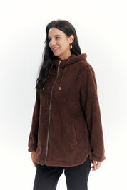 Polar Mujer Con Aplicación Café