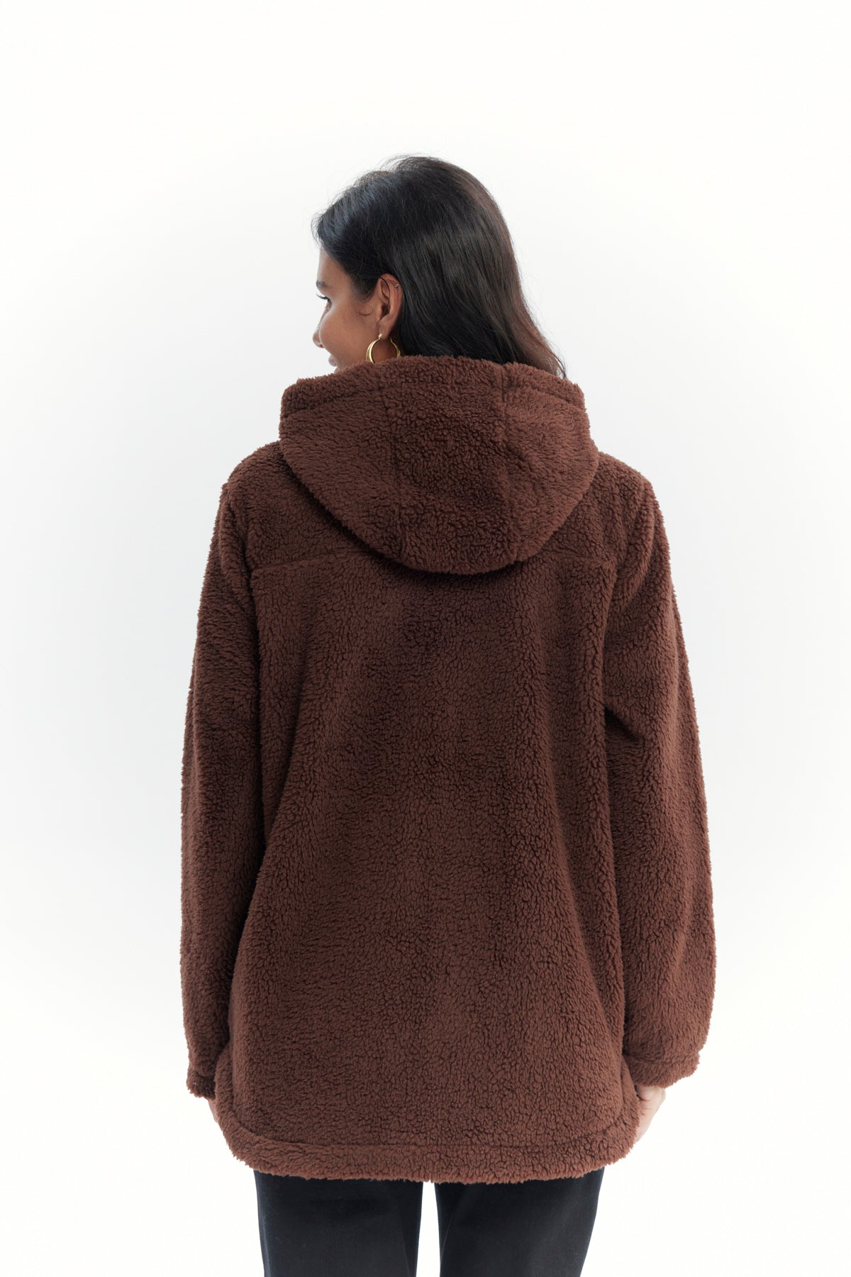 Polar Mujer Con Aplicación Café