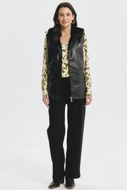 Chaqueta Mujer Slim Reversible Negro