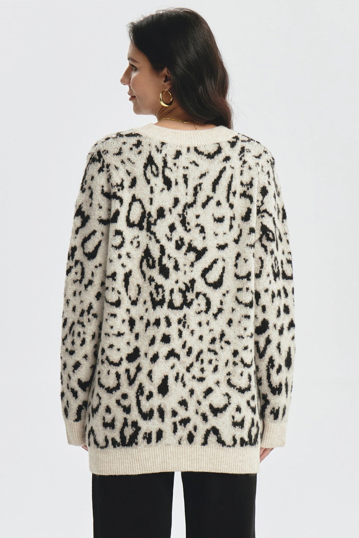 Sweater Mujer Slim Beige
