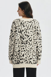 Sweater Mujer Slim Beige