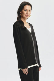 Sweater Mujer Slim Negro