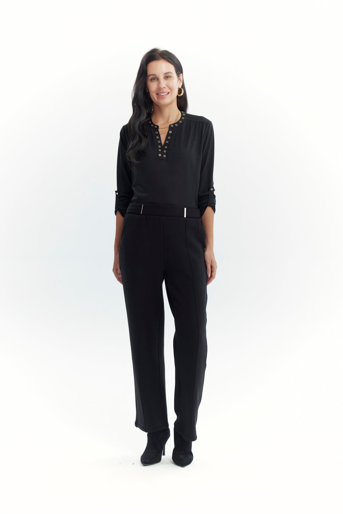 Calza Mujer Slim Negro