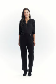 Calza Mujer Slim Negro