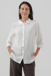 Blusa Regular Mujer Crudo