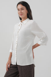 Blusa Regular Mujer Crudo