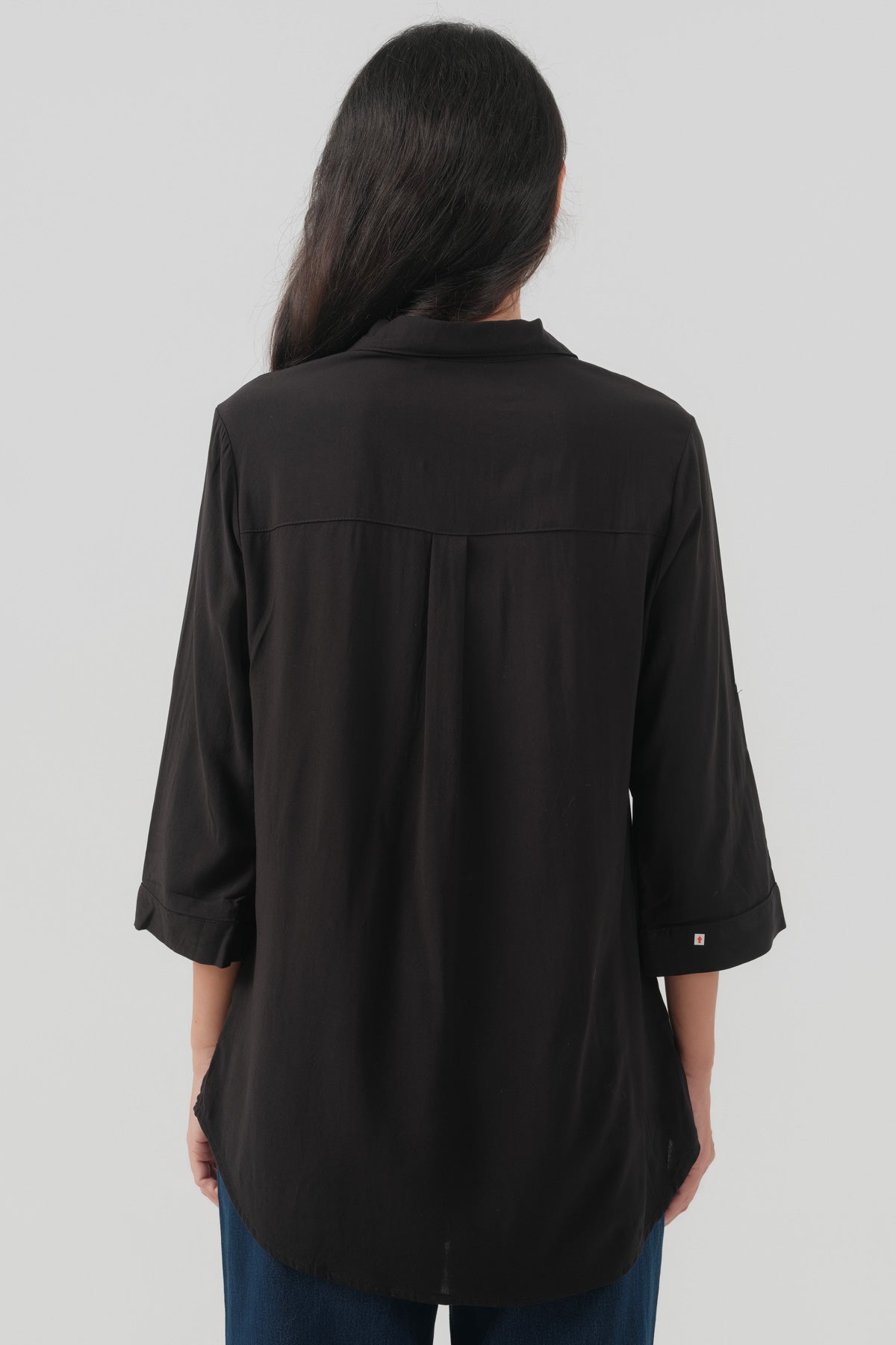 Blusa Regular Mujer Negro