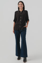 Blusa Regular Mujer Negro
