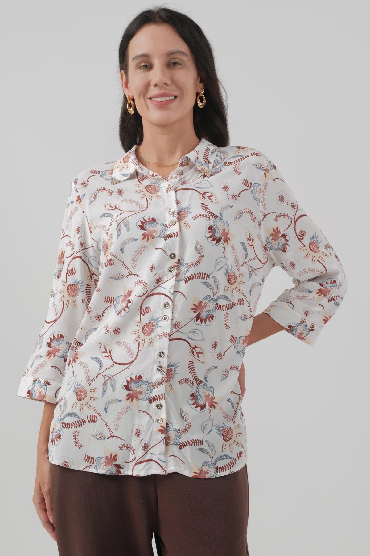 Blusa Mujer Regular Blanco